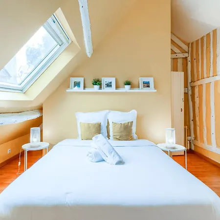 بيت للعطل Loft Honfleurais 10 Personnes - Coeur Historique