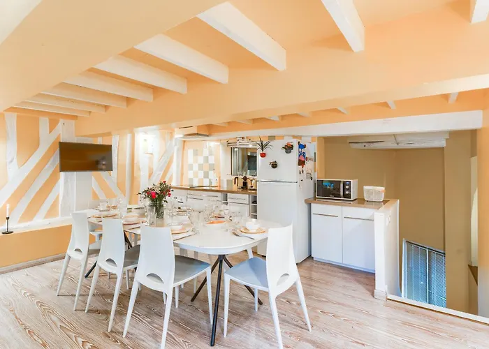 Loft Honfleurais 10 Personnes - Coeur Historique