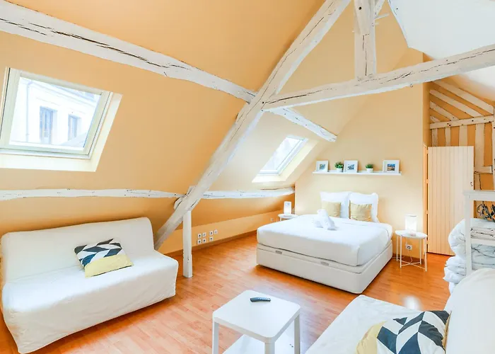 Loft Honfleurais 10 Personnes - Coeur Historique Онфлёр
