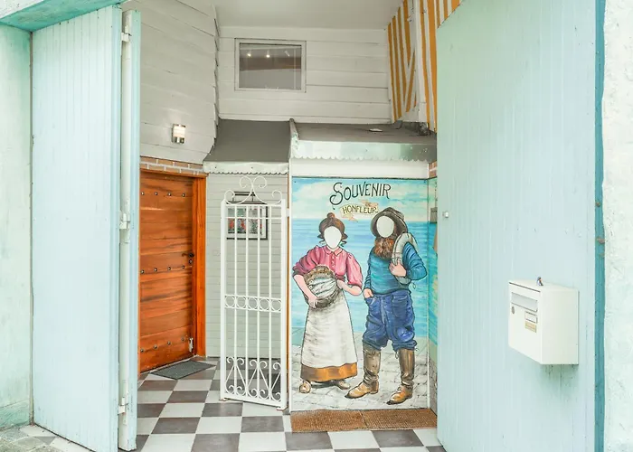 Дом отдыха Loft Honfleurais 10 Personnes - Coeur Historique *