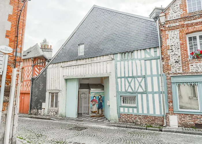 Дом отдыха Loft Honfleurais 10 Personnes - Coeur Historique